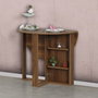 Hanah Home Mesa Plegable Extensible Nogal
